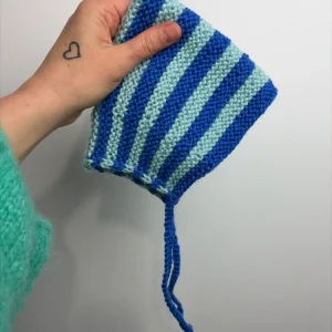 BABYHAUBE • STRIPES • HANDMADE fUXvintage • KOPF 38