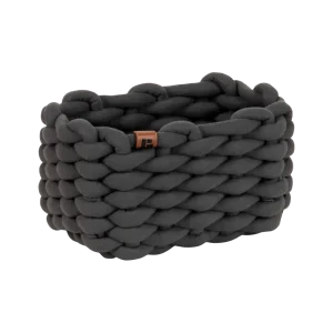 BASKET Aufbewahrungskorb Grau S - 15x20x11cm