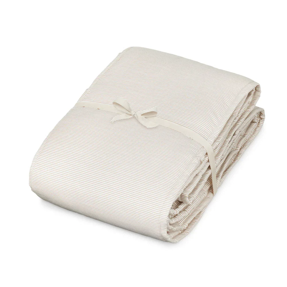 Cam Cam Copenhagen, Kinderbettnestchen, 'CLASSIC STRIPES CAMEL'