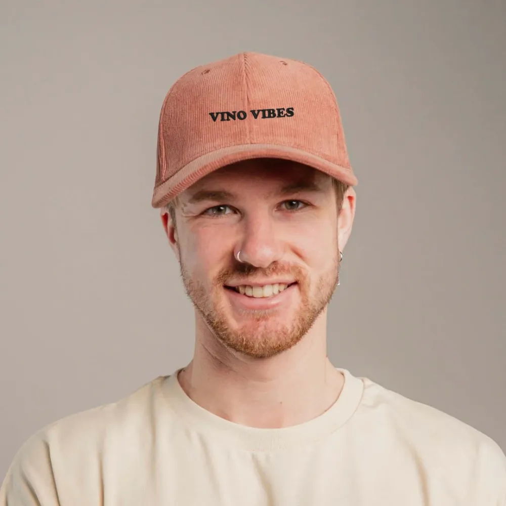 Cap „Vino Vibes“ (rosé) | Fashion Drinks | Coole Kappe