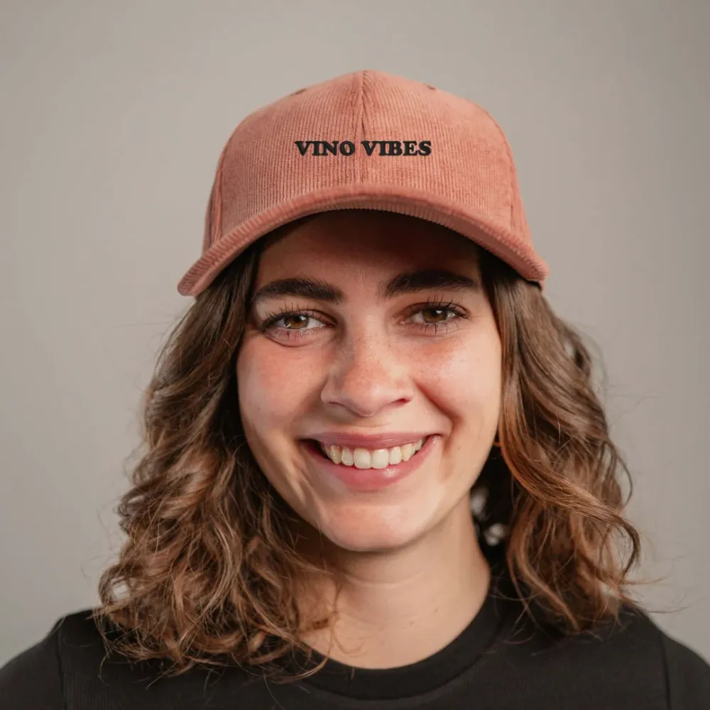 Cap „Vino Vibes“ (rosé) | Fashion Drinks | Coole Kappe