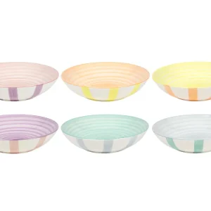 Cookinglife Tiefe Teller / Pastateller Spring Vibes Ø 21 cm - 6 Stück