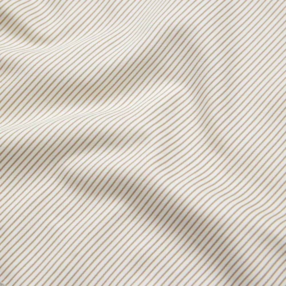 Erwachsenen Bettwäsche, 140x200cm - GOTS Classic Stripes Camel