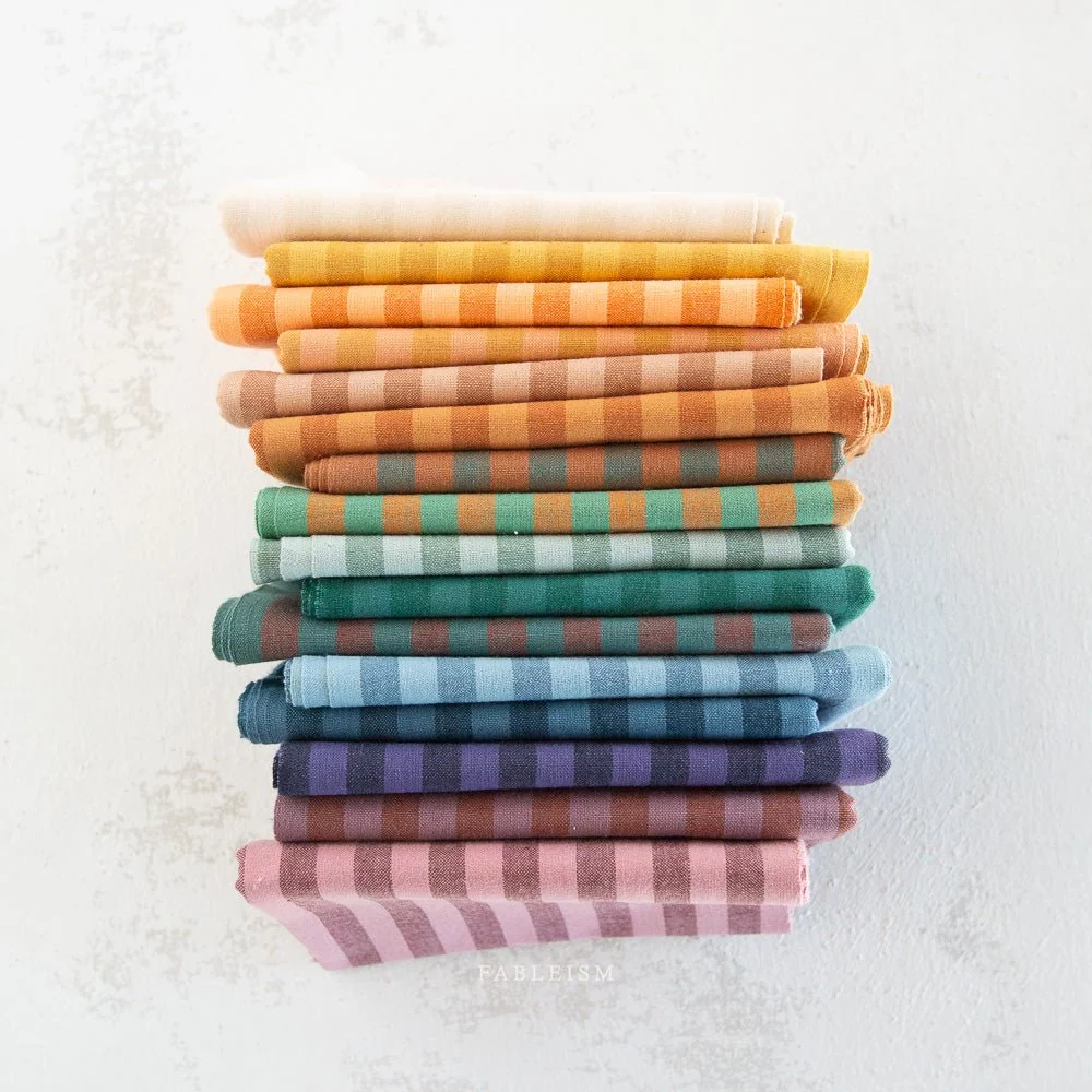 fableism supply co. | patchworkstoff | sun stripes | nightfall