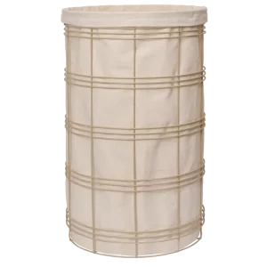 Fio Laundry Basket - Cashmere/Natural