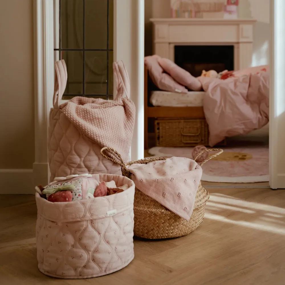 Großer Aufbewahrungskorb - Rosa - Essentials