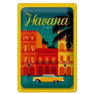 Havana Vibes • Blechschild 20x30cm