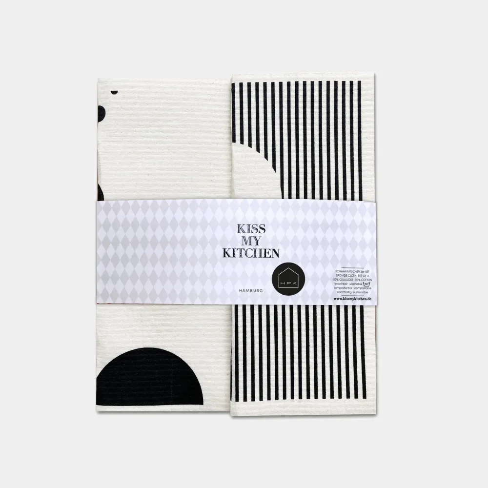 WO Kitchen Hero, Shapes Stripes + Dots, 4 Stck.