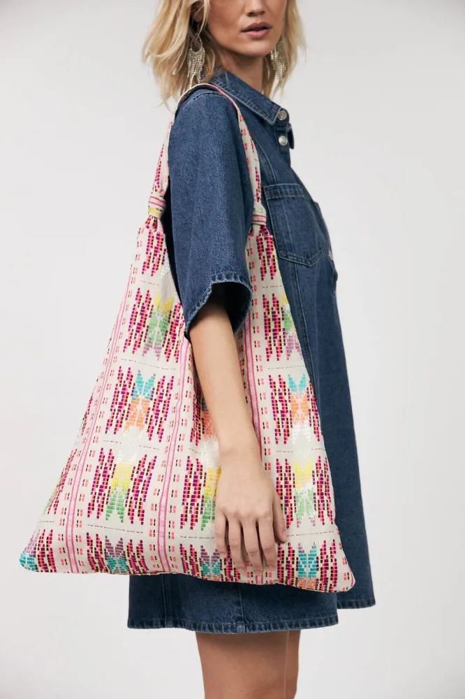 Lollys Laundry - Tayll Boho Bag26155-20065 - 51 Pink