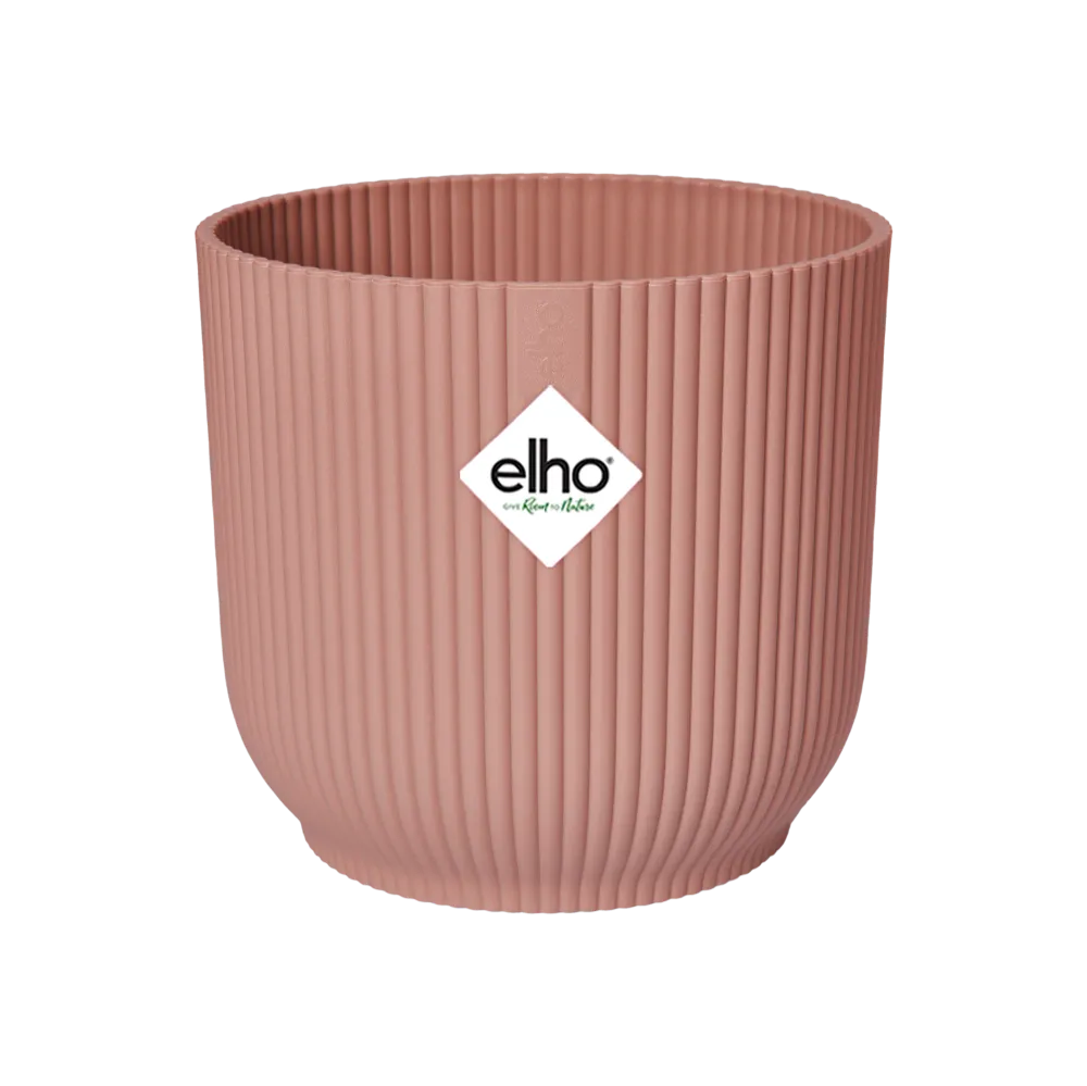 Pot elho Vibes Fold Round rosa - inklusive Räder - D35 x H33