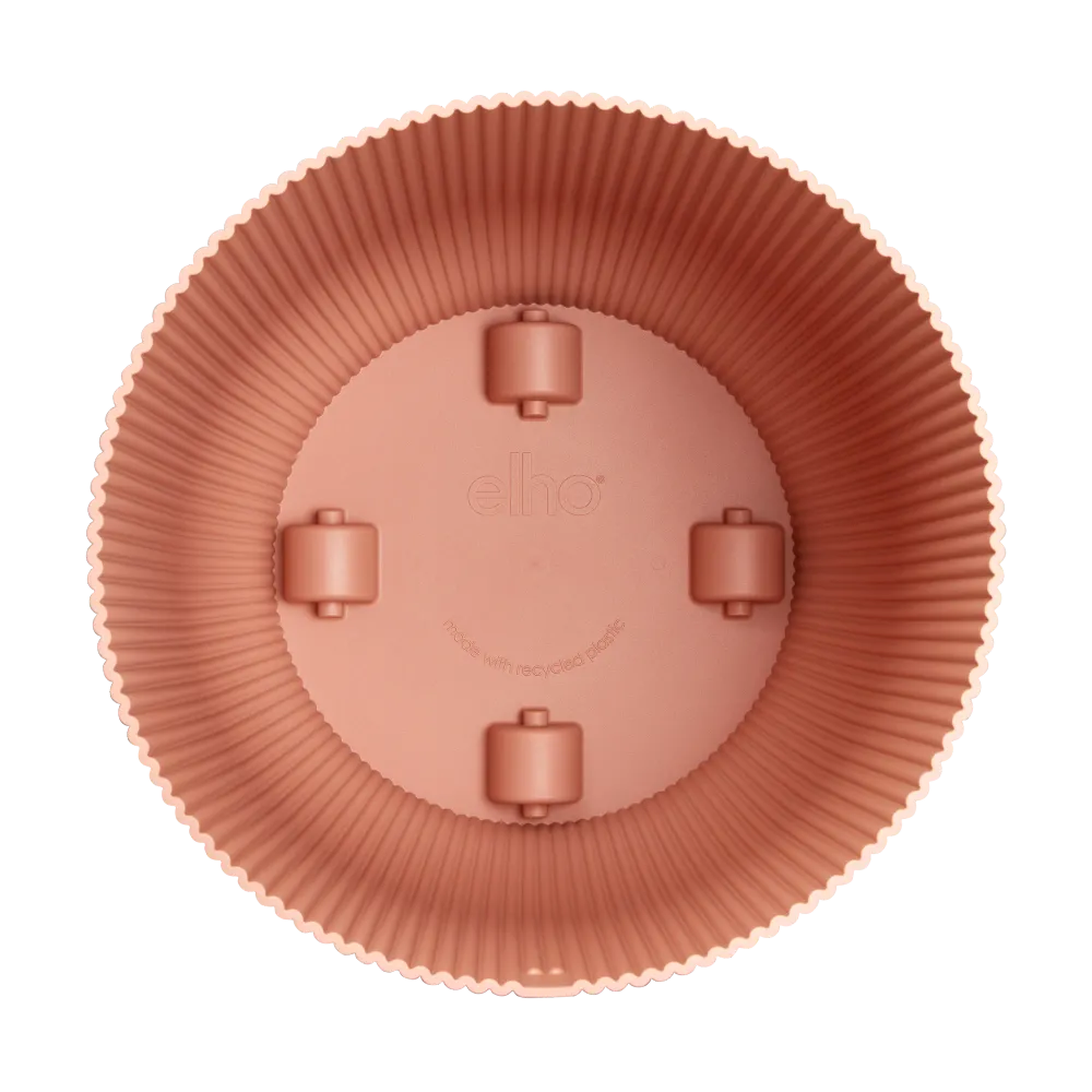 Pot elho Vibes Fold Round rosa - inklusive Räder - D35 x H33