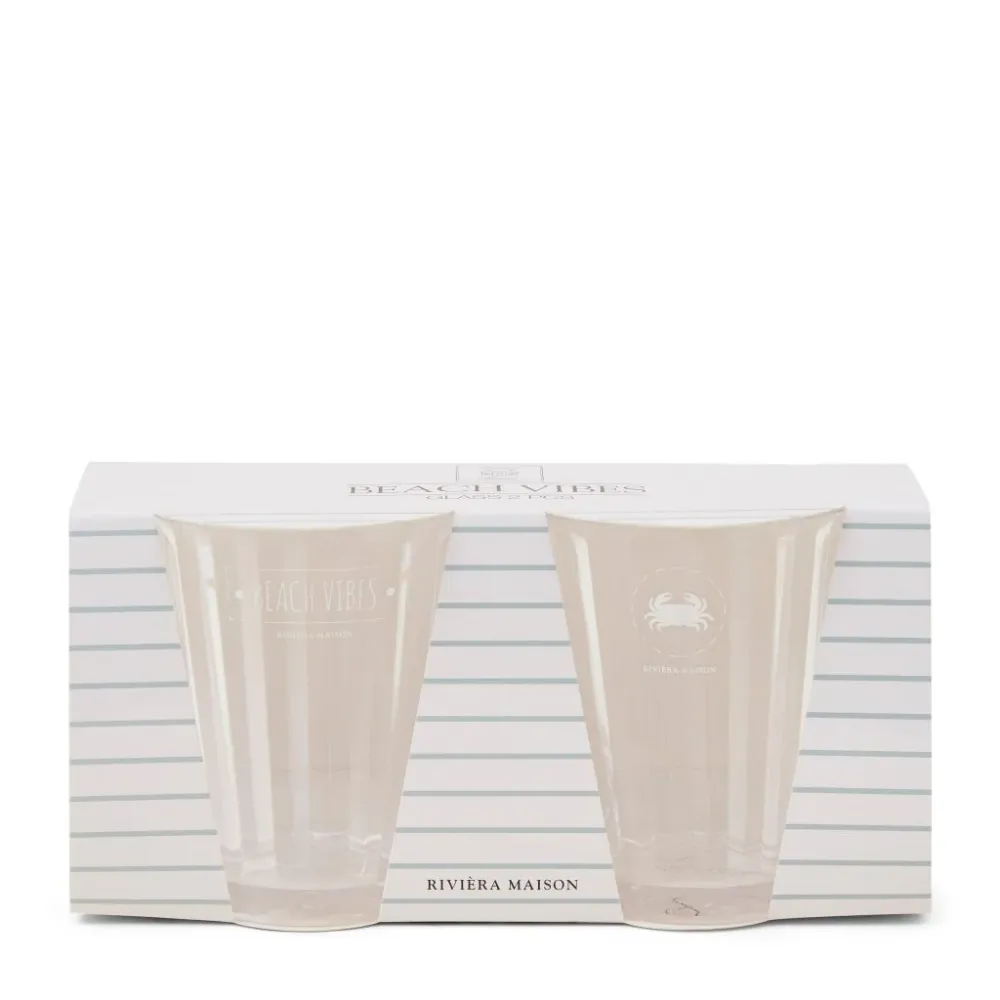 Rivièra Maison "Beach Vibes" Gläser-Set – Perfekt für Sommermomente