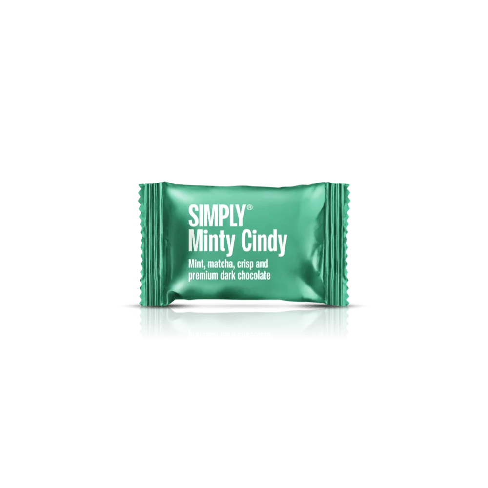 Schokoladenhäppchen Kiste - 750g - 75 Stück - Simply® Minzige Cindy