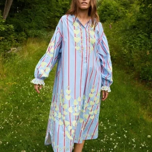 Sissel Edelbo - Elisabeth Dress SE 1766 - Bluebell Stripes