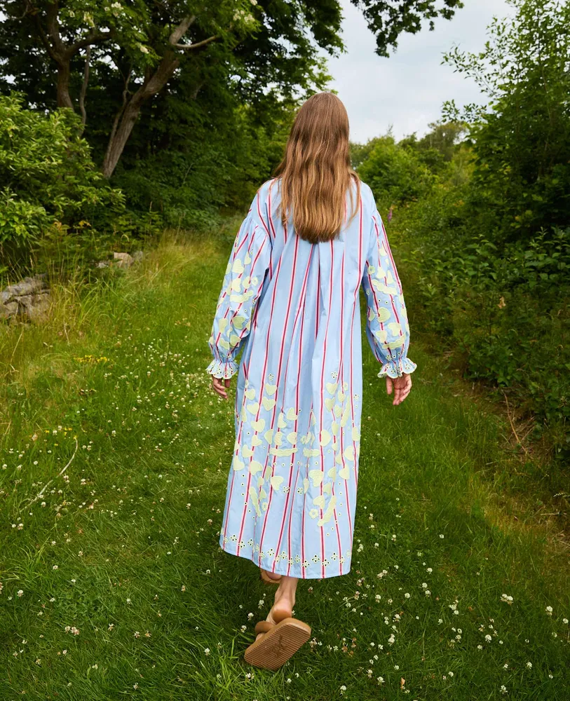 Sissel Edelbo - Elisabeth Dress SE 1766 - Bluebell Stripes