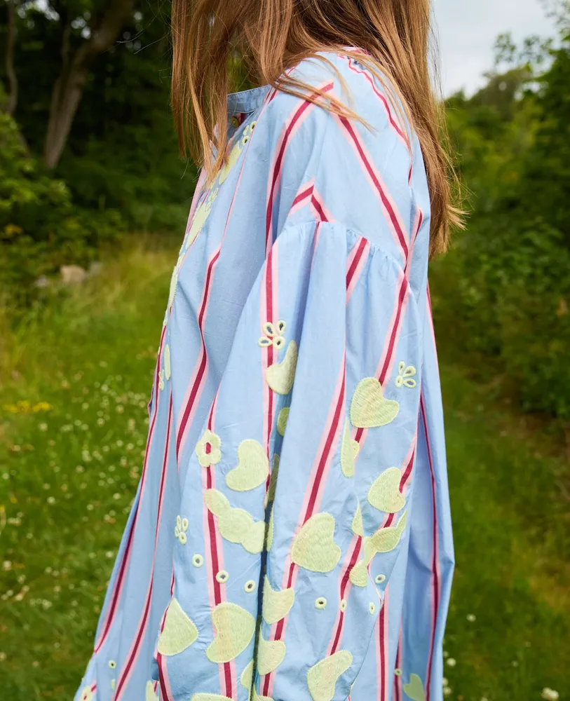 Sissel Edelbo - Elisabeth Dress SE 1766 - Bluebell Stripes