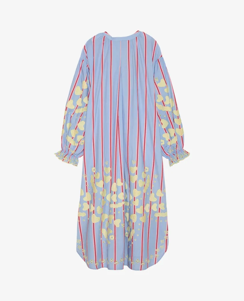 Sissel Edelbo - Elisabeth Dress SE 1766 - Bluebell Stripes