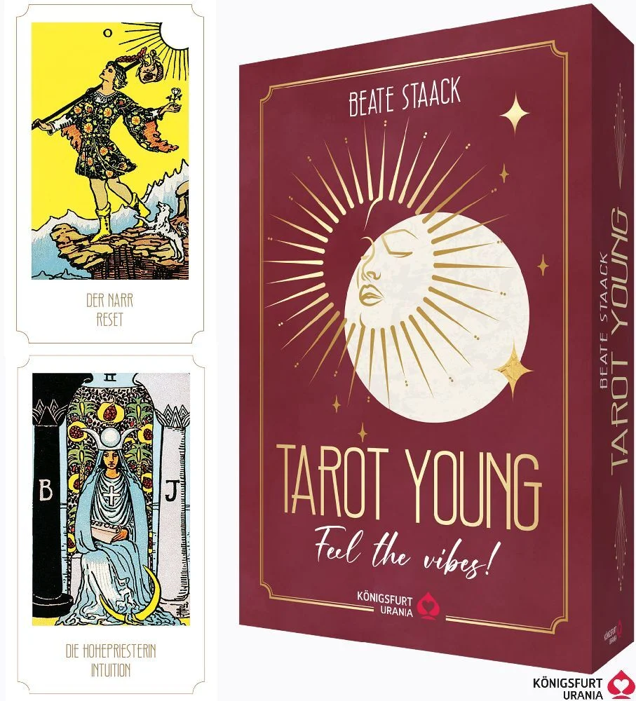 Tarot Young - Feel vibes, m. 1 Buch, m. 78 Beilage, 2 Teile