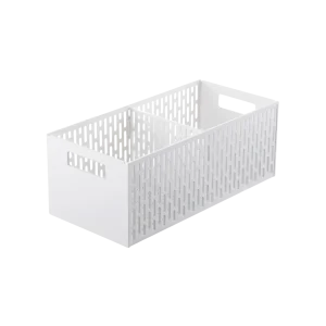 TOWER Aufbewahrungskorb mit flexiblen Fächern - Weiss