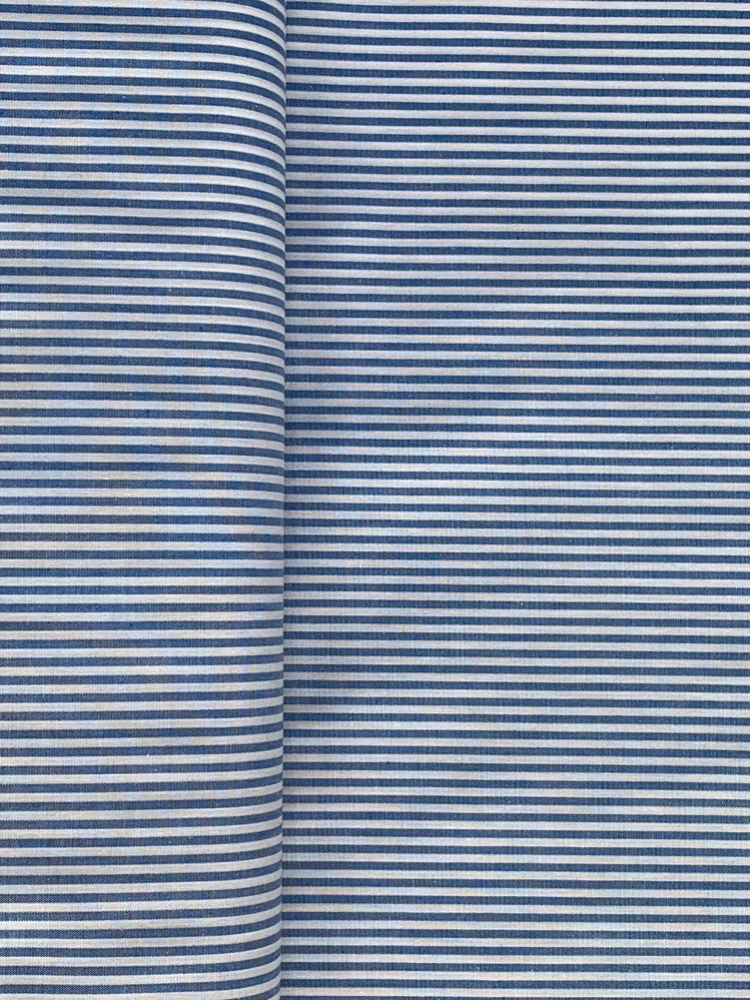 Yarn Dyed Cotton – Stripes Sky