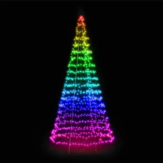 B-Ware Twinkly Light Tree Weihnachtsbaum Lichterbaum Ip44 Matte Rgbw Le Ds Höhe 8m