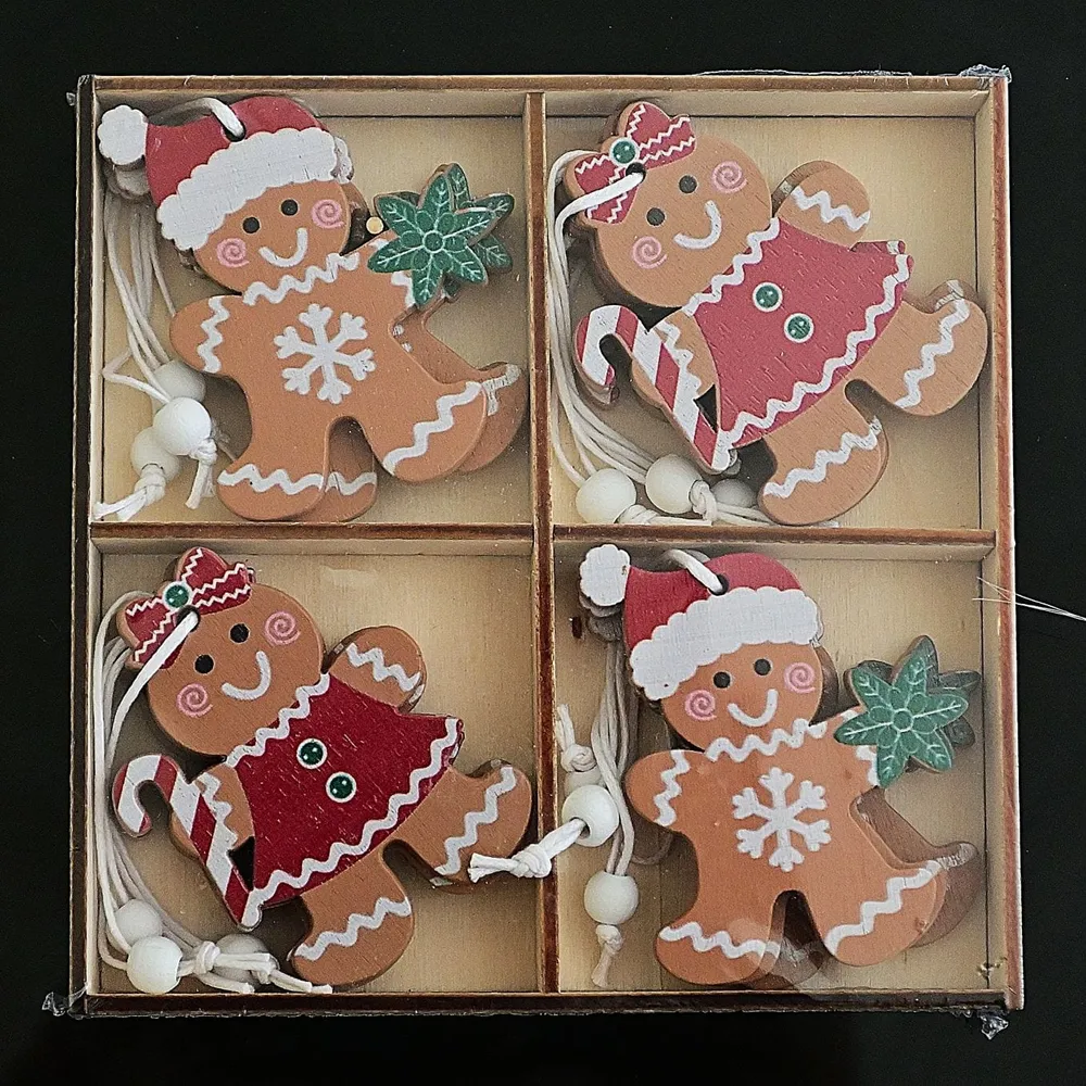 Lebkuchenfiguren Holzbox