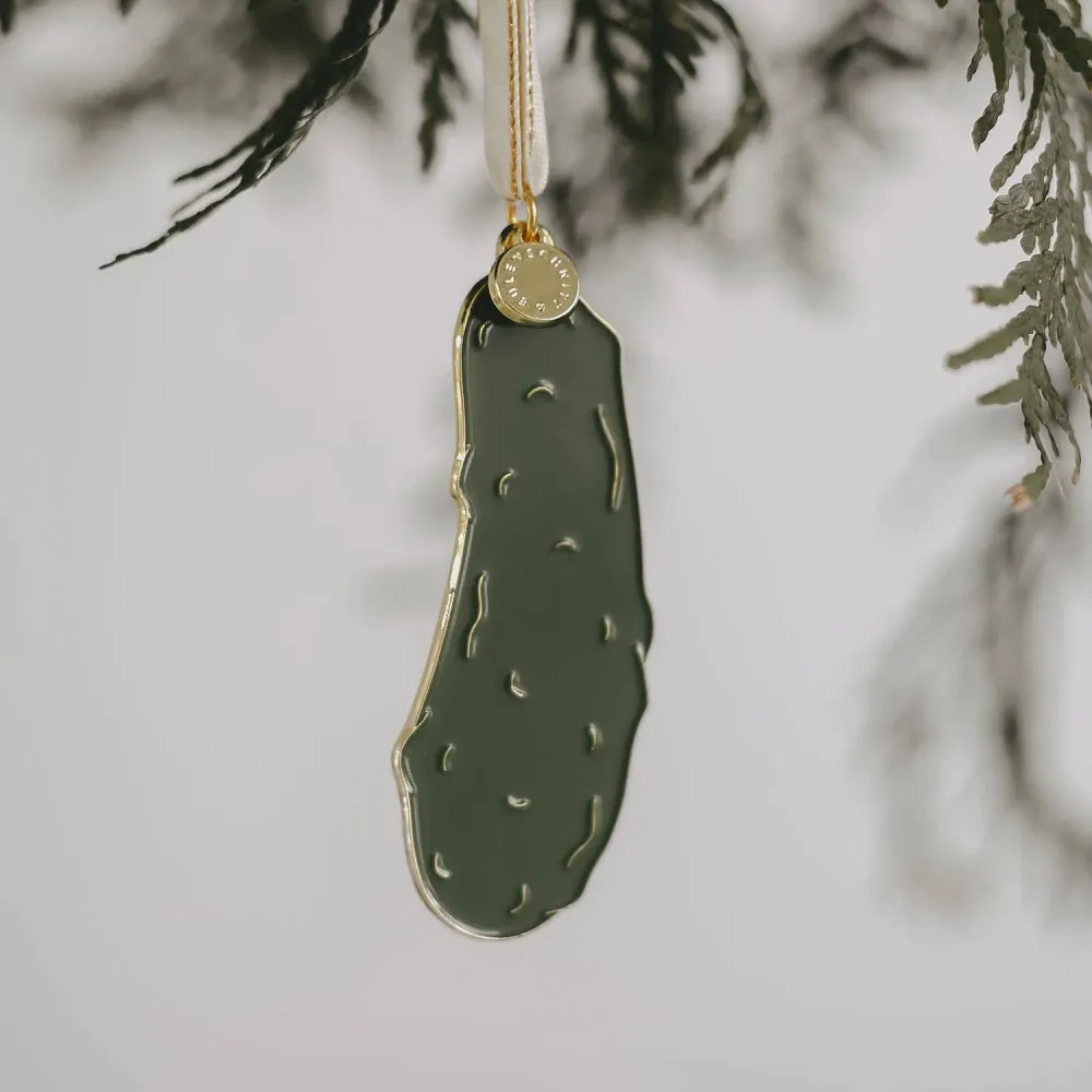 Weihnachtsbaumschmuck aus Gurken