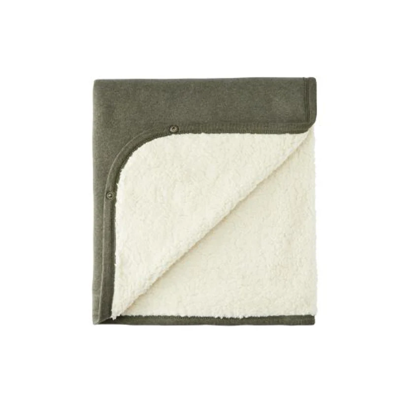 Cloby Teddy Decke Forest Green