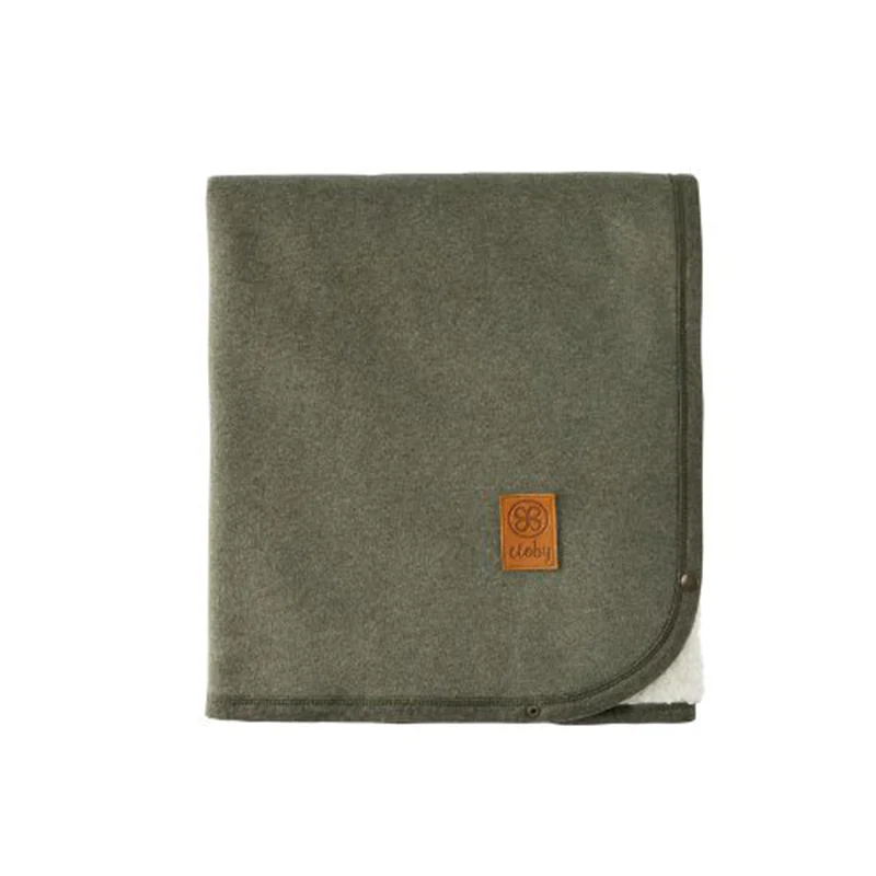 Cloby Teddy Decke Forest Green