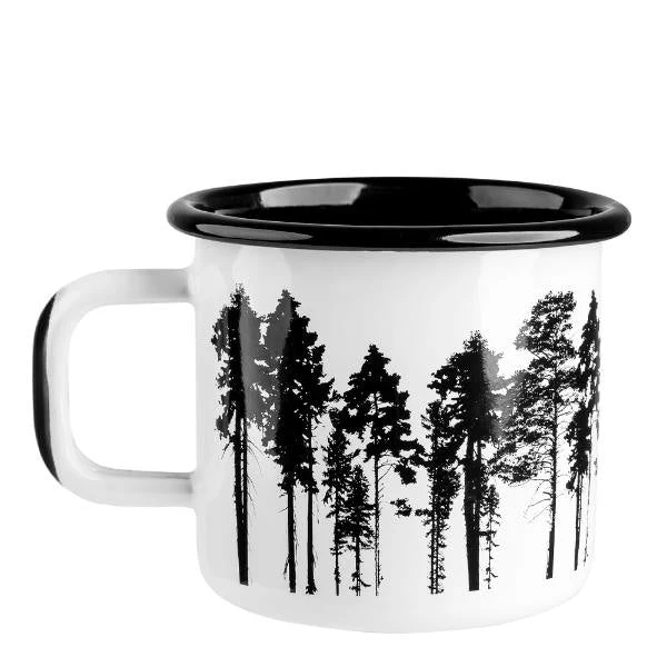 Muurla Emaillebecher Forest - 370 ml