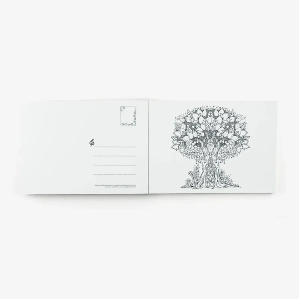 Postkartenbuch | Johanna Basford | Enchanted Forest | 20 Postkarten zum ausmalen