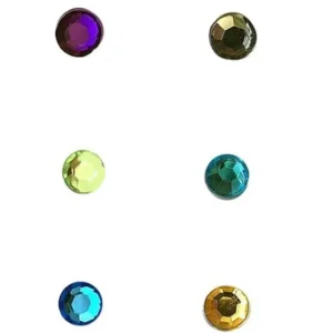 12er Magnetische Weinglas Marker für Cocktails und Partys