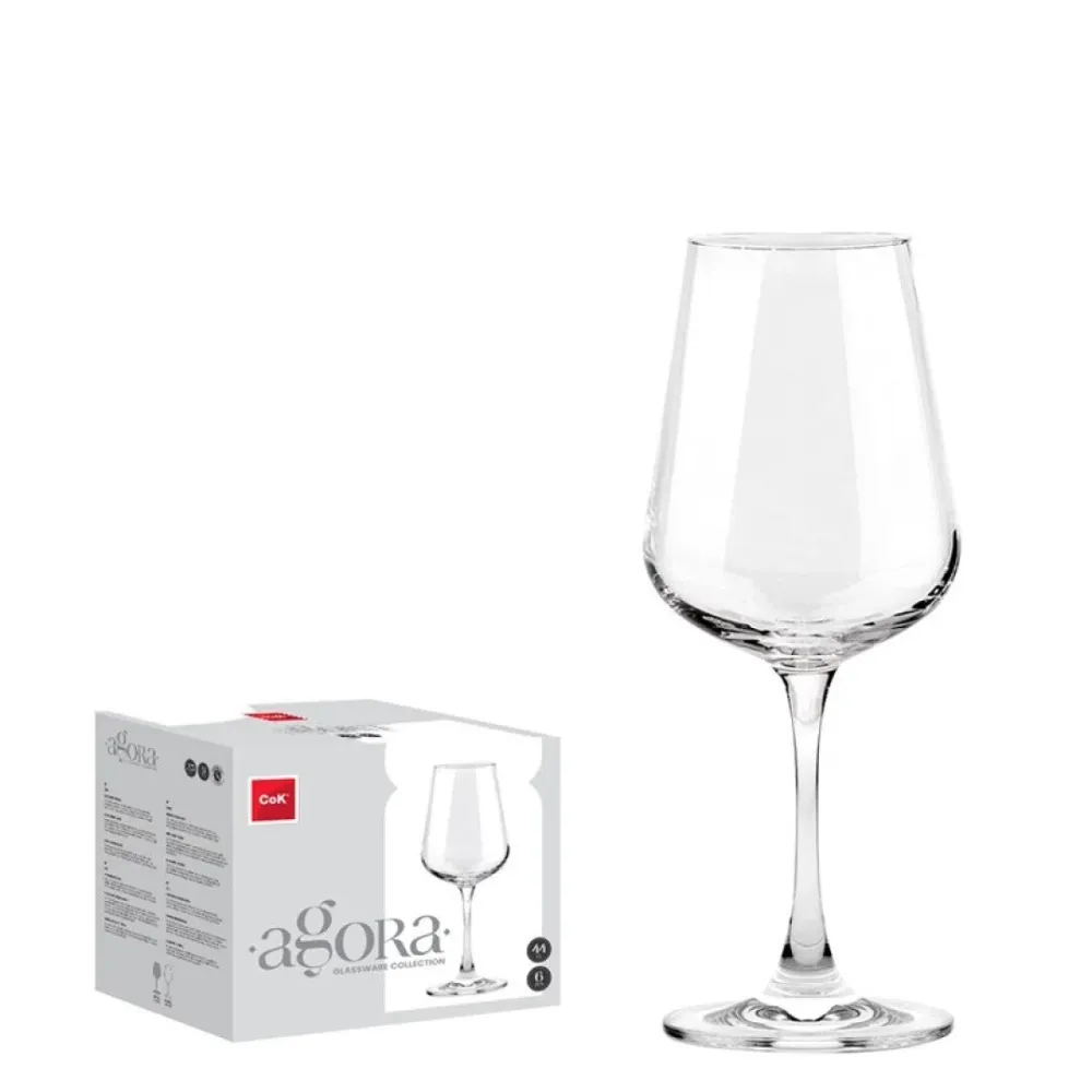 CoK Agora Weinglas 44 cl – 6er-Box