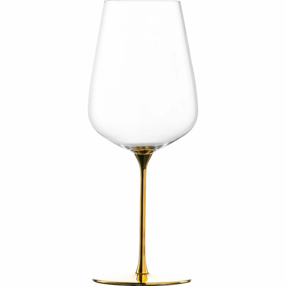Eisch Allroundgläser Essenca Sensisplus, 2er Set, Rotweinglas, Weinglas, Kristallglas, Goldfarben, 740 ml, 15434020