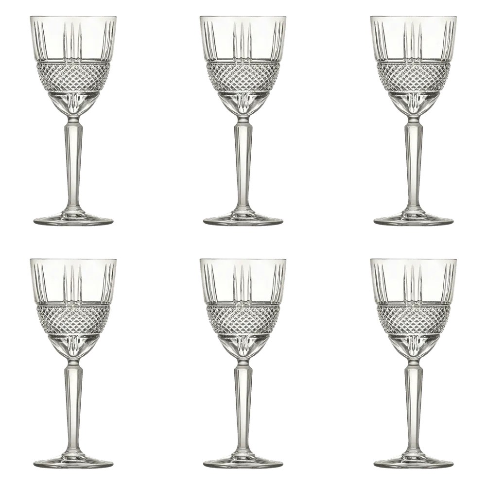 RCR Brillante Weinglas 23 cl – 6 Stück