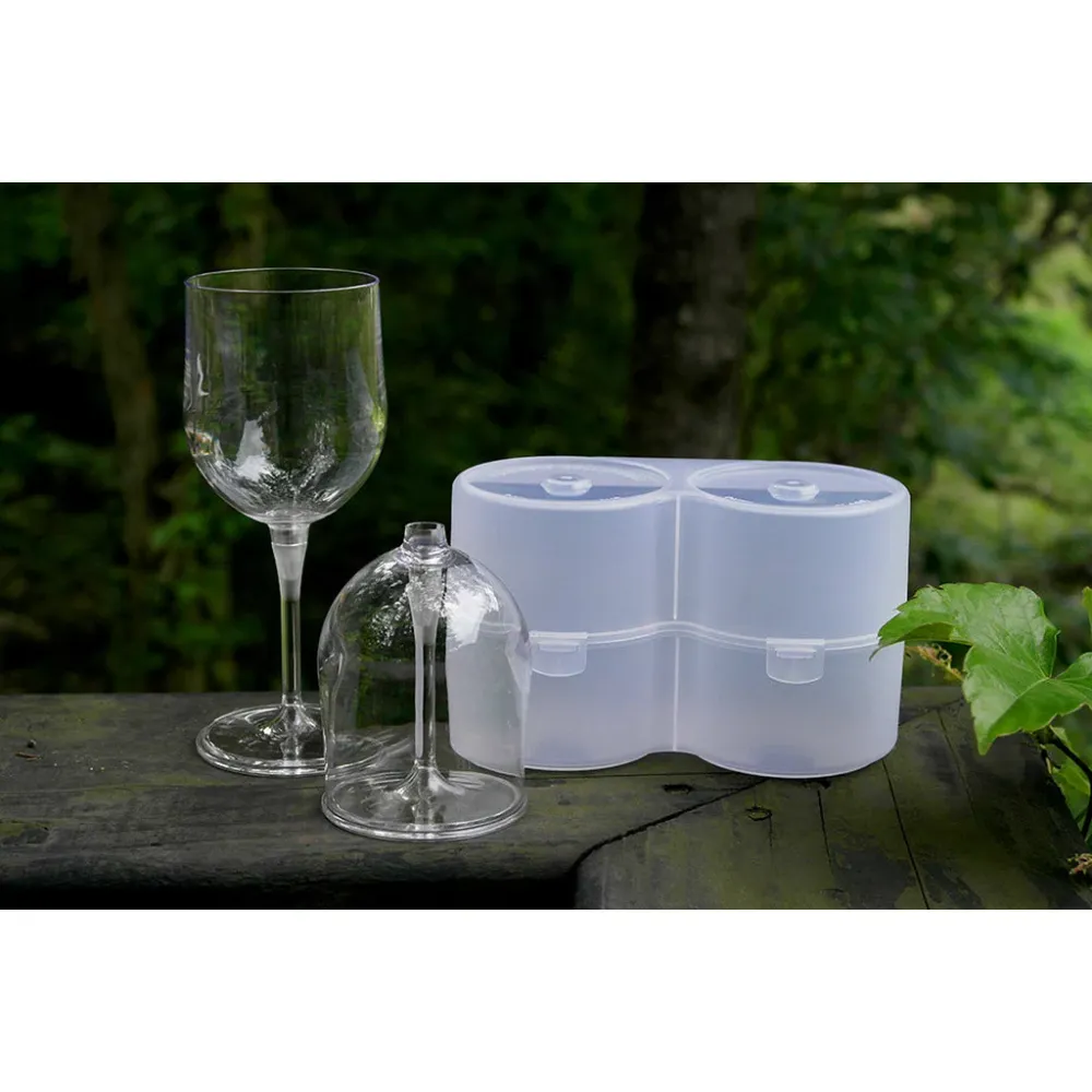 Weinglas to go 2-er Set