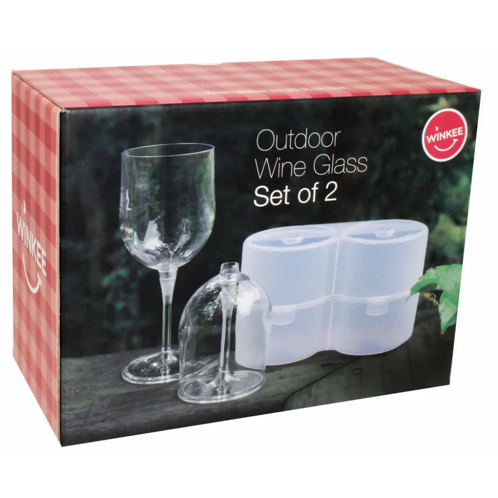 Weinglas to go 2-er Set