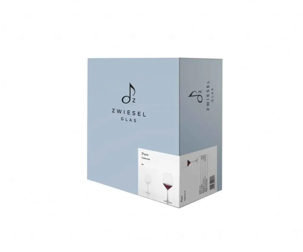 Zwiesel Glas Pure Cabernet Weinglas 55 cl – Geschenkpaket 2 Gläser