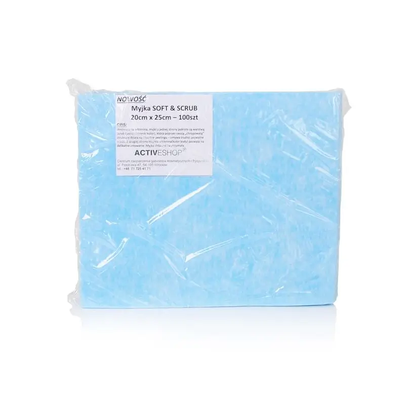 Einwegwaschtücher für Kosmetische Behandlungen Soft&scrub 20x25cm