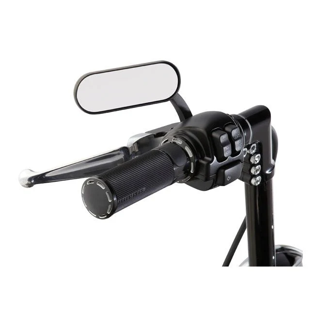 Arlen Ness Fusion Billet Slot Track Griffe Schwarz HD TBW