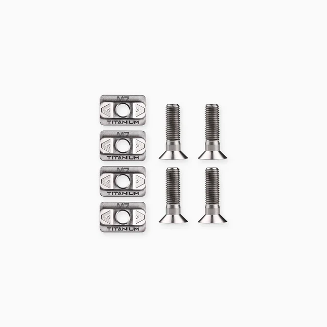 Armstrong Track Nuts Mast Top M7-26mm Titanium Hardware Set