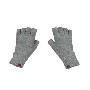 Back On Track Half Finger Gloves Grey S/M