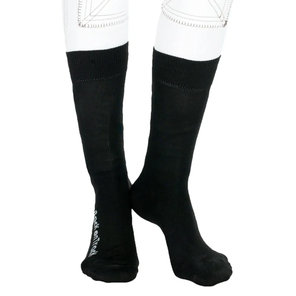 Back On Track Reitsocken Black L