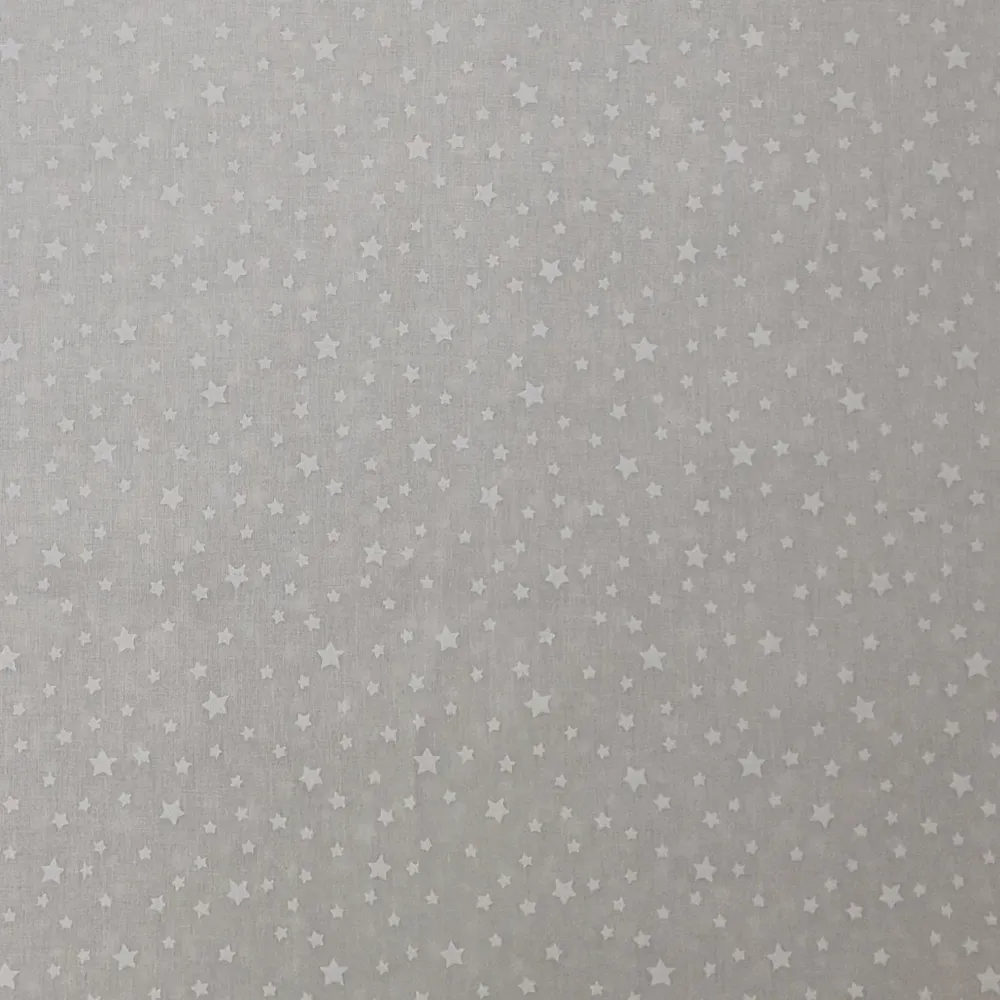 Baumwolle Poplin Sterne ecru