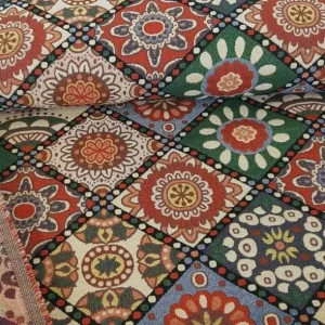 Gobelin Stoffe spezielles buntes Formendesign