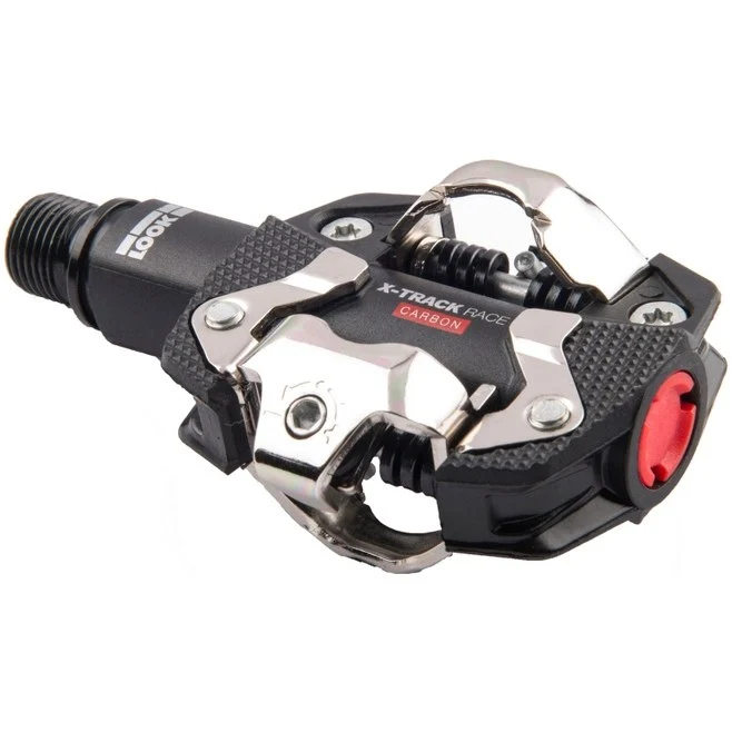 Look X-Track Race Carbon Pedale / Schwarz-Silber