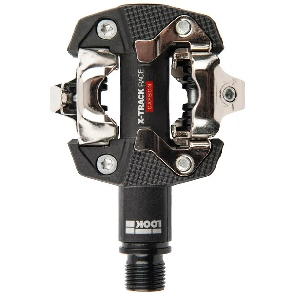 Look X-Track Race Carbon Pedale / Schwarz-Silber
