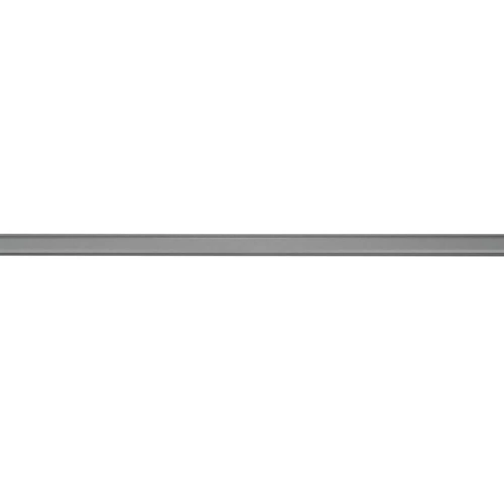 S-Track 3P.-Aufbauschiene Silbergrau 1m