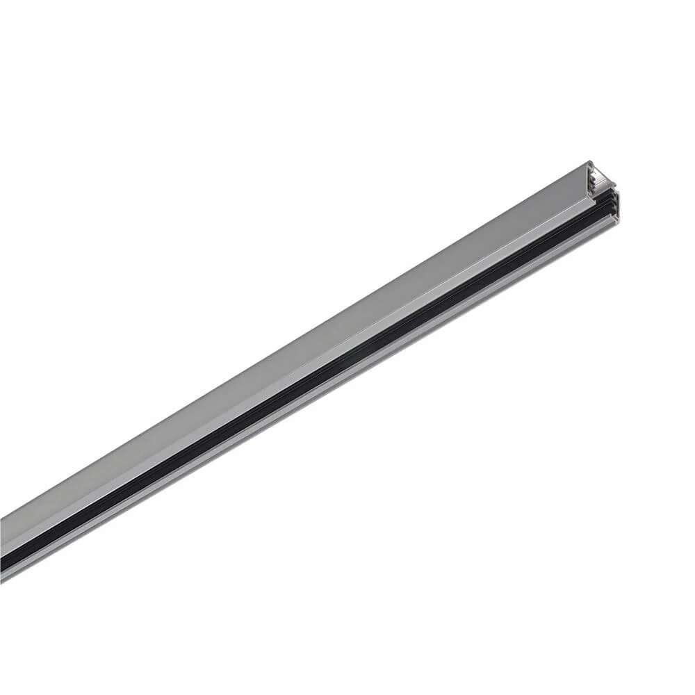 S-Track 3P.-Aufbauschiene Silbergrau 1m