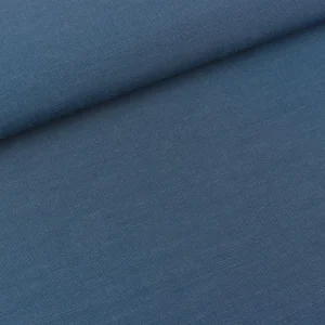 Viskoseleinen Viscolino denim uni